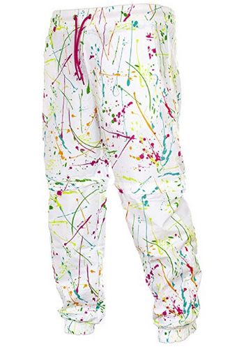 Neon Windbreaker Pants